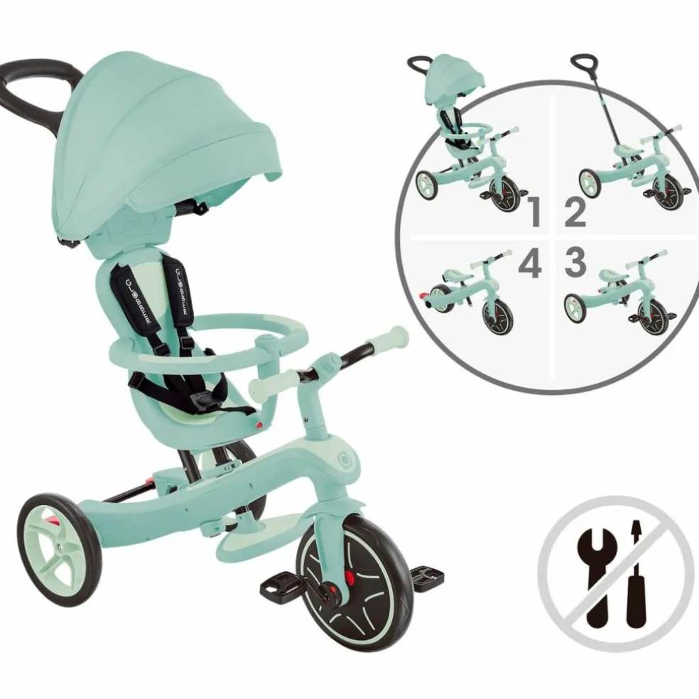 Tricycle Trike Explorer 4 en 1 eco-logic Pistache