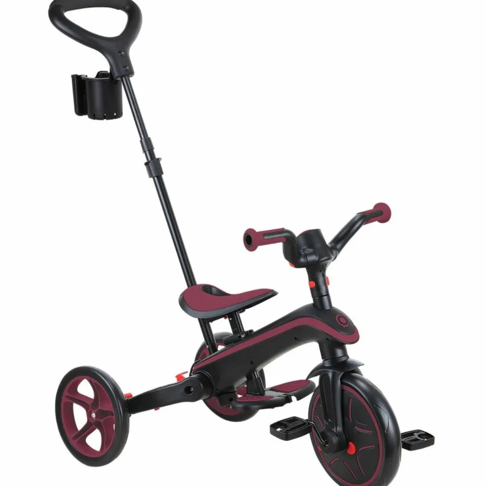 Tricycle Trike Explorer Foldable V2 4 en 1 Bordeaux