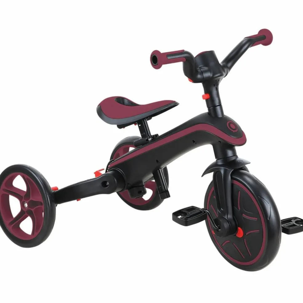 Tricycle Trike Explorer Foldable V2 4 en 1 Bordeaux