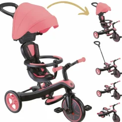 Tricycle Trike Explorer V2 4 en 1 Rose Corail