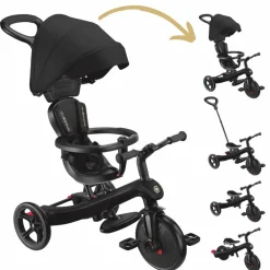 Tricycle Trike Explorer V2 4 en 1 Noir