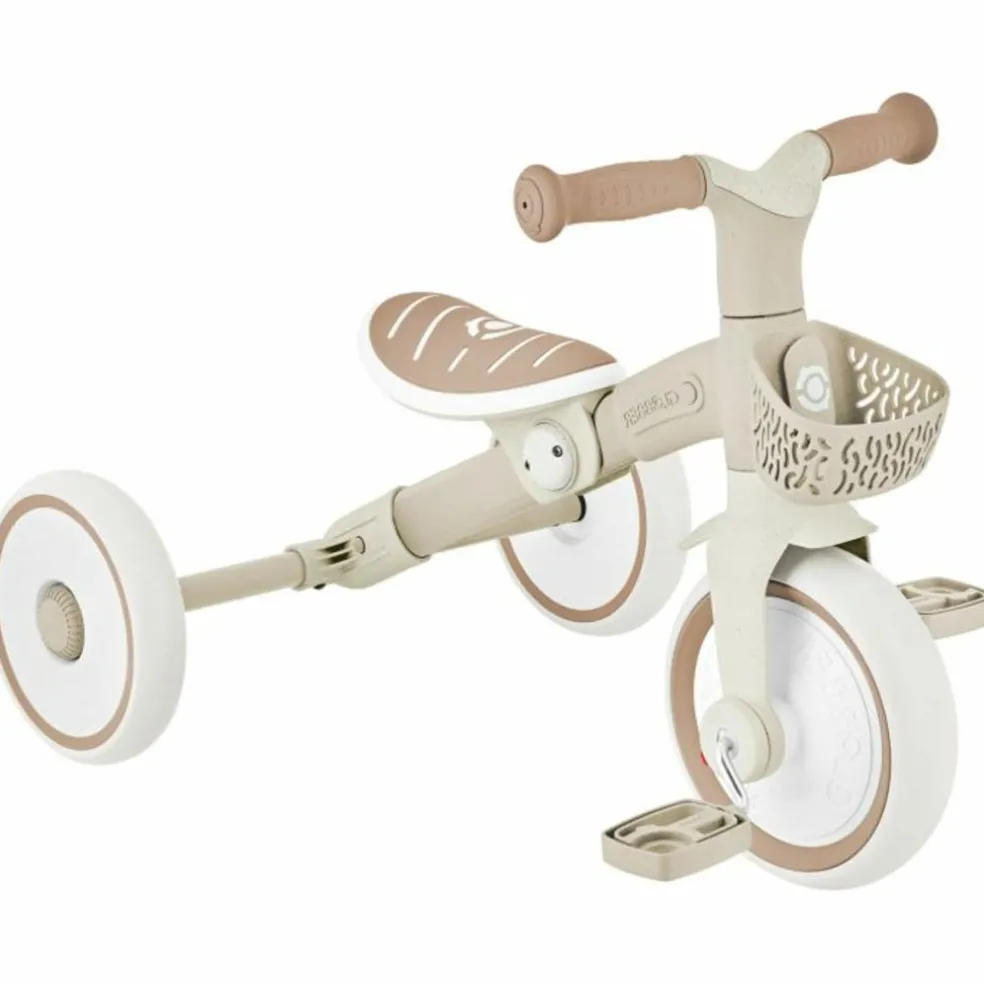 Tricycle évolutif Learning trike plus 2 en 1 eco-logic Taupe