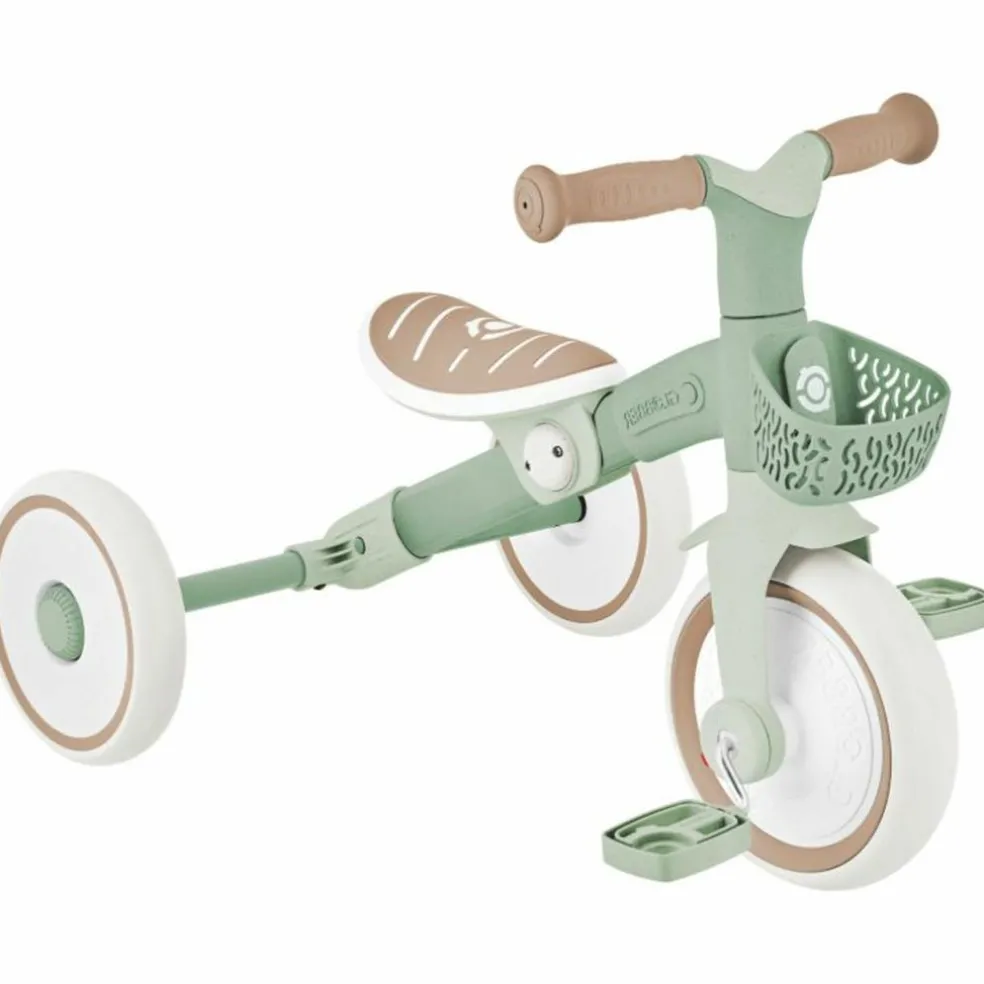 Tricycle évolutif Learning trike plus 2 en 1 eco-logic Vert sauge