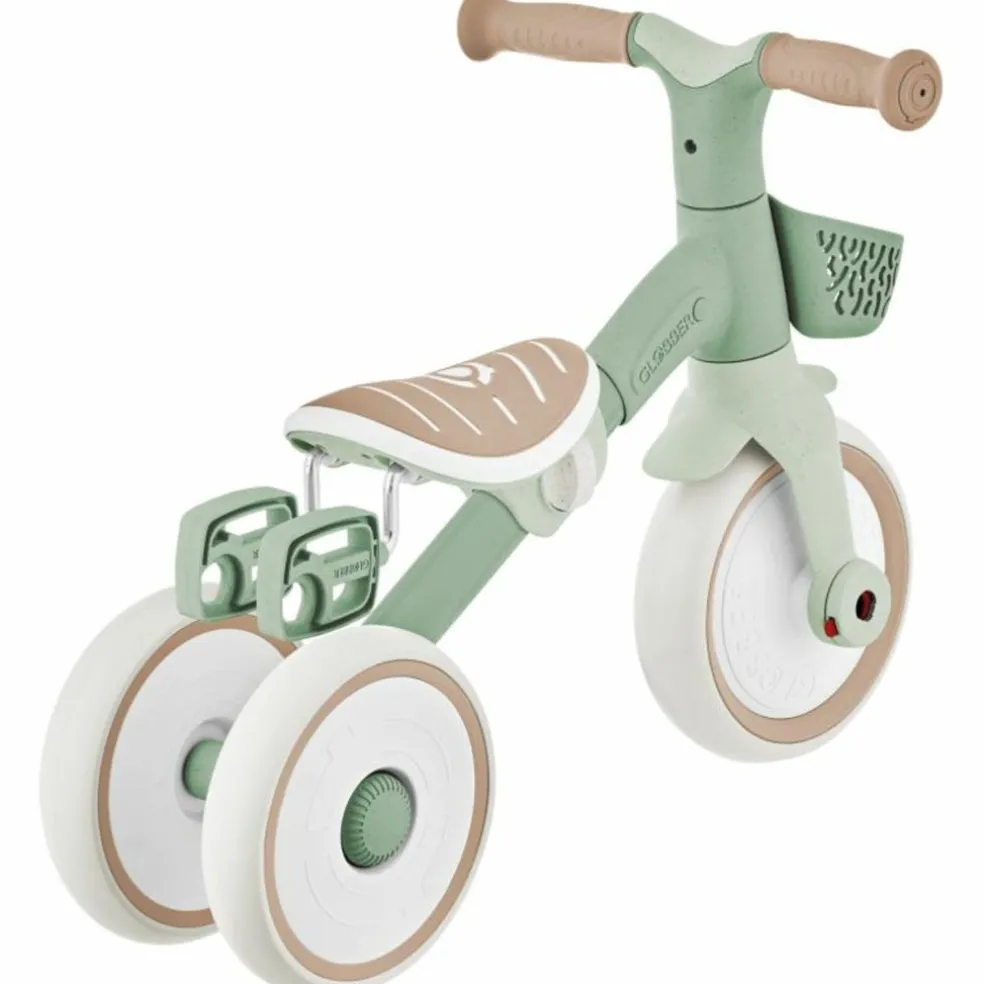 Tricycle évolutif Learning trike plus 2 en 1 eco-logic Vert sauge