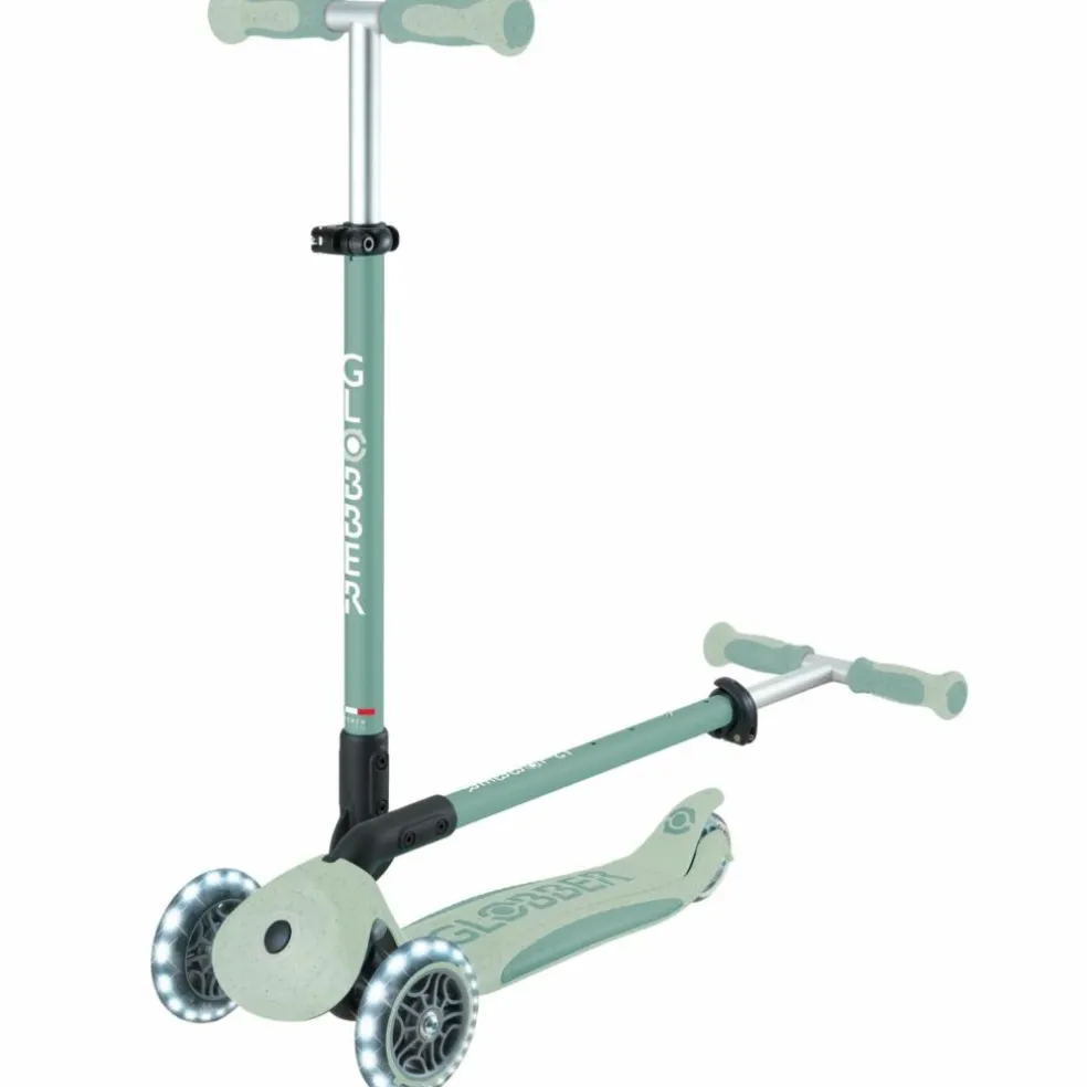 Trottinette Go up Deluxe Lights eco-logic 360° Pistache