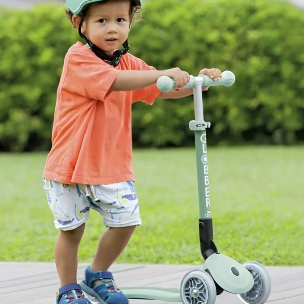 Trottinette Junior Foldable Ecologic Lights Pistache