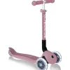 Trottinette Junior Foldable Ecologic Lights Framboise