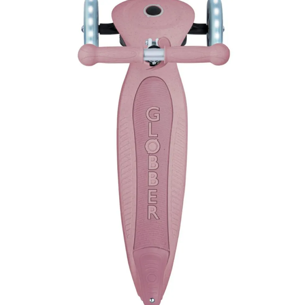 Trottinette Junior Foldable Ecologic Lights Framboise