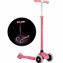 Trottinette Primo Plus phosphorescente Coral Pink
