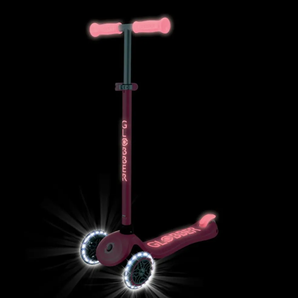 Trottinette Primo Plus phosphorescente Coral Pink