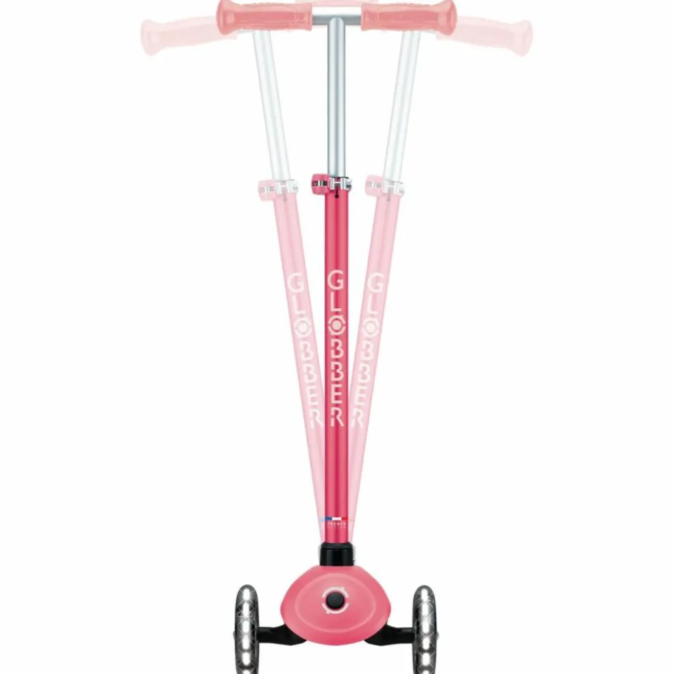Trottinette Primo Plus phosphorescente Coral Pink