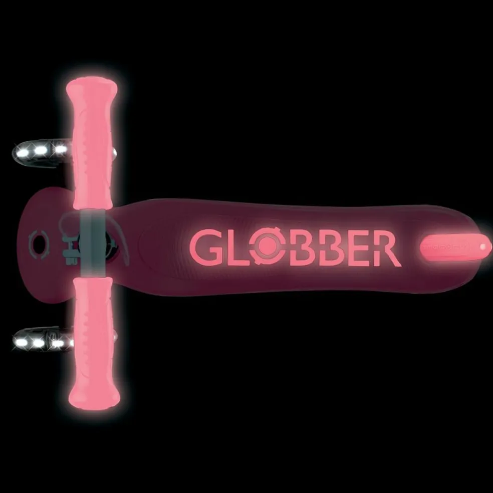 Trottinette Primo Plus phosphorescente Coral Pink