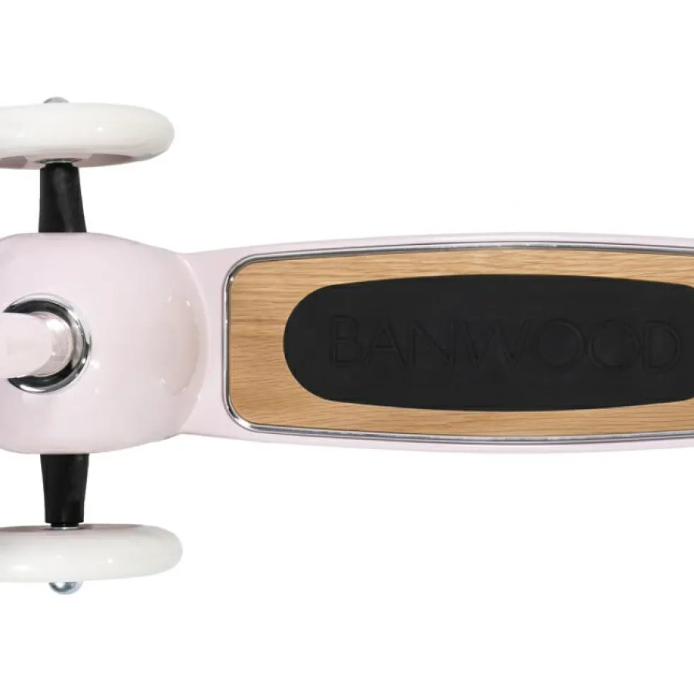 Trottinette rose clair