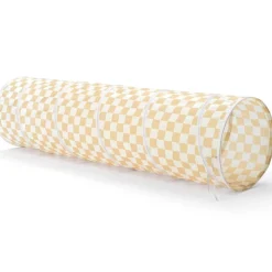 Tunnel de jeu Jaune à carreaux