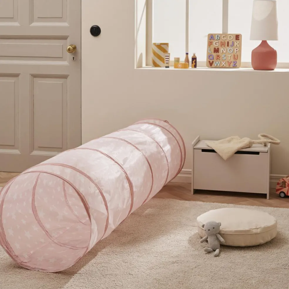 Tunnel de jeu Star rose (180 cm)