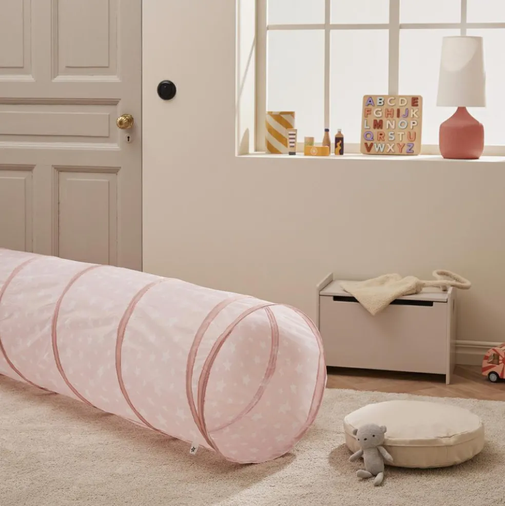 Tunnel de jeu Star rose (180 cm)