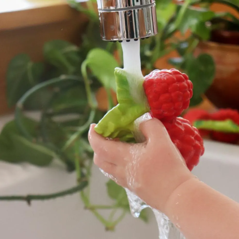 Valery la framboise en latex d'hévéa