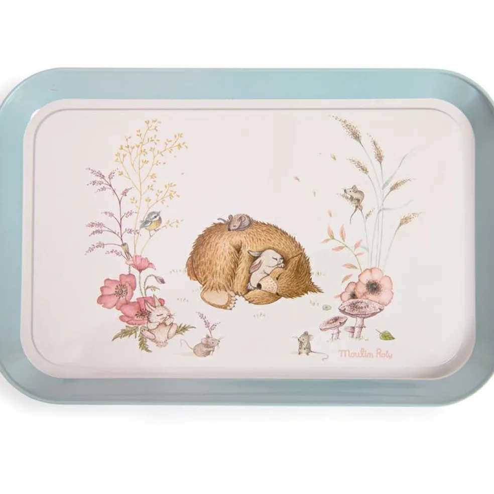 Valise dînette service à thé Les Rosalies