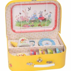 Valise dînette thé métal La Grande Famille - Reconditionné