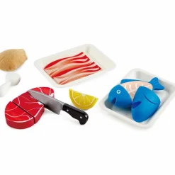 Viandes et poisson à découper