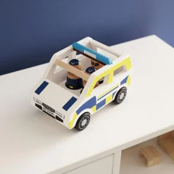 Voiture de police en bois Aiden