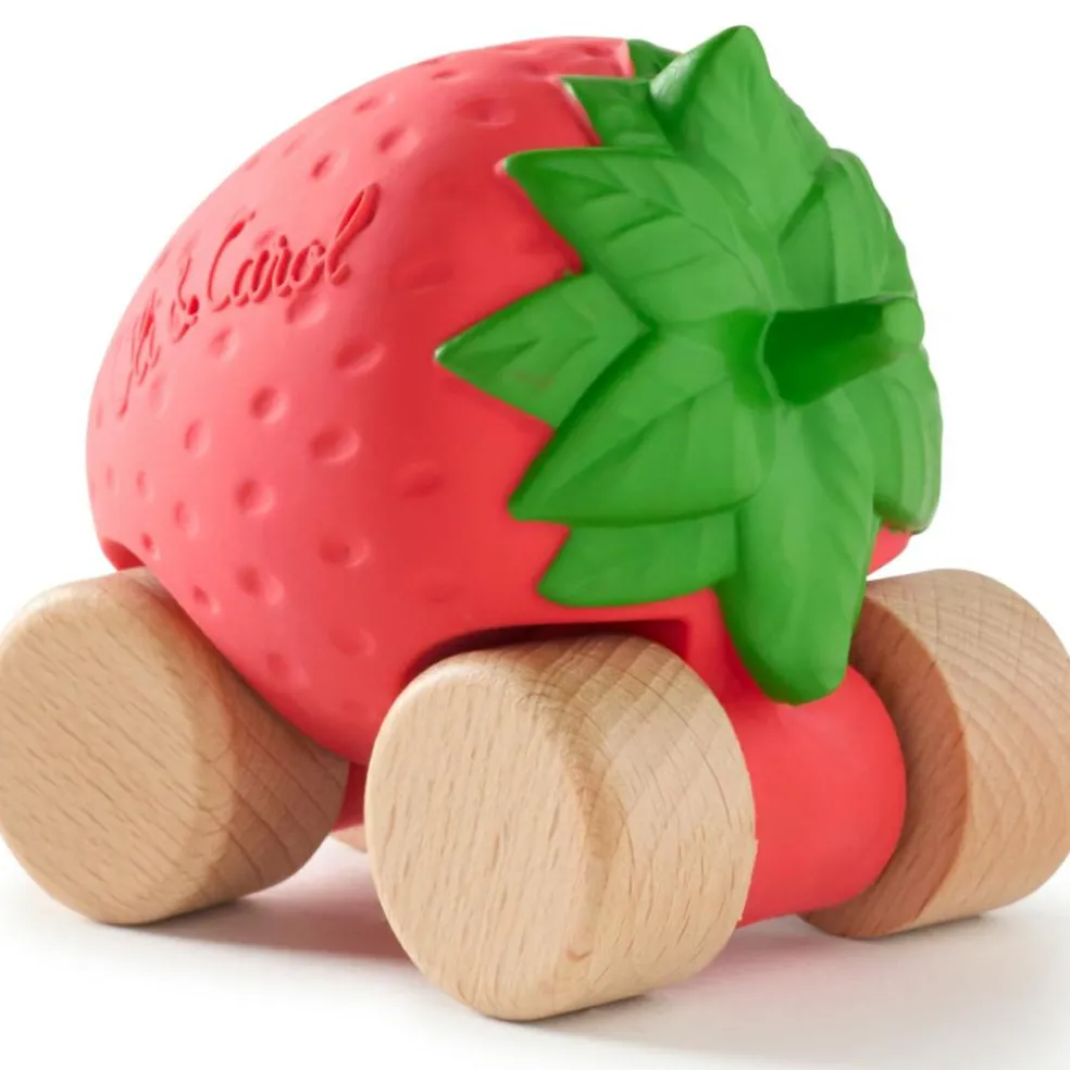 Voiture et jouet de dentition Sweetie la fraise