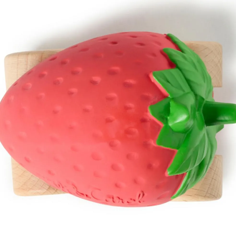 Voiture et jouet de dentition Sweetie la fraise