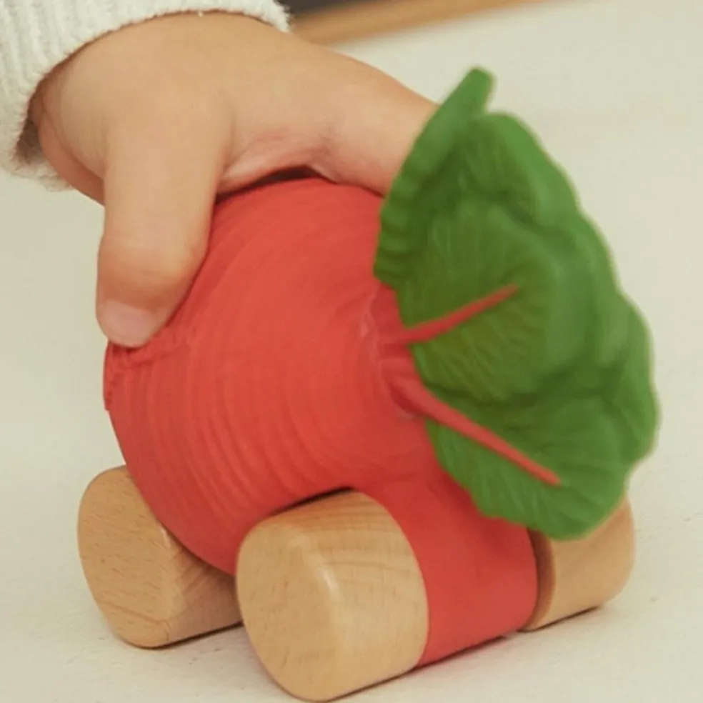 Voiture et jouet de dentition Betty la betterave