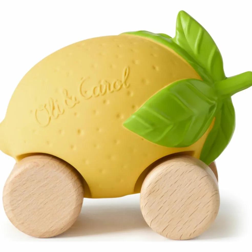 Voiture et jouet de dentition Lou citron