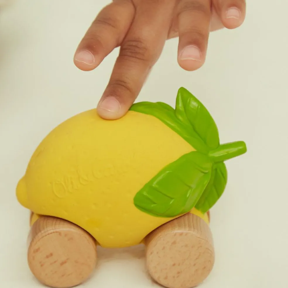 Voiture et jouet de dentition Lou citron