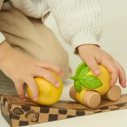 Voiture et jouet de dentition Lou citron