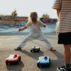 Voiture télécommandée bleue Kidycar