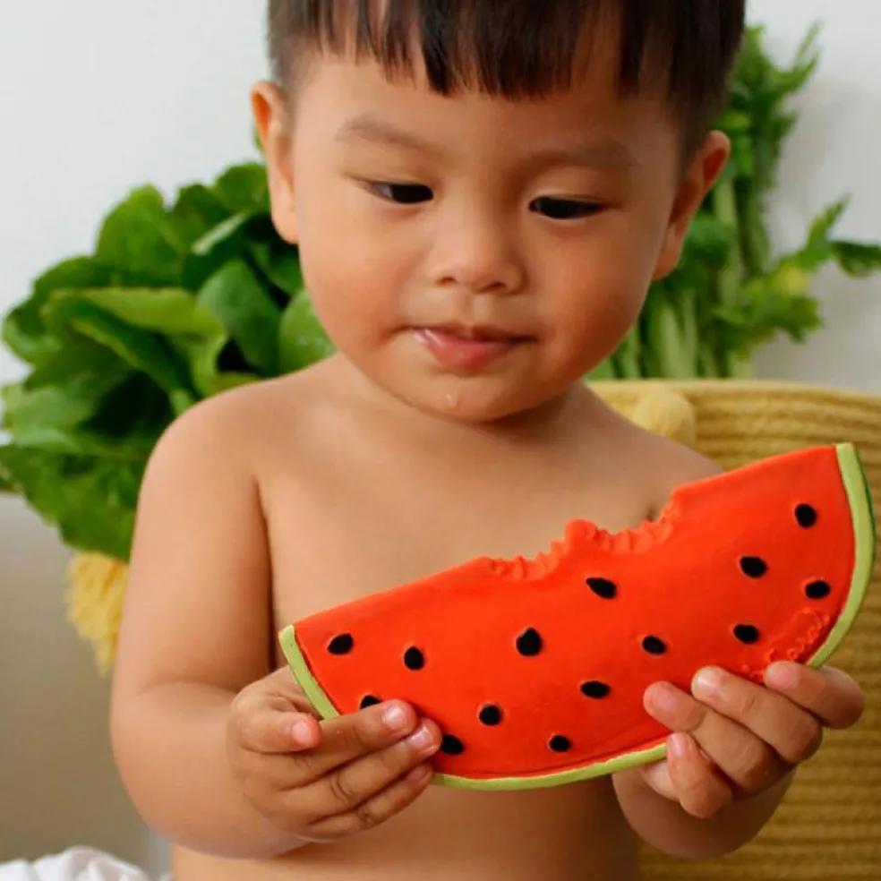 Wally la pastèque en latex d'hévéa