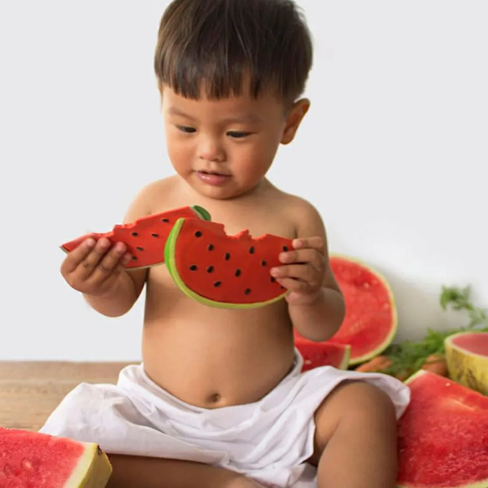 Wally la pastèque en latex d'hévéa