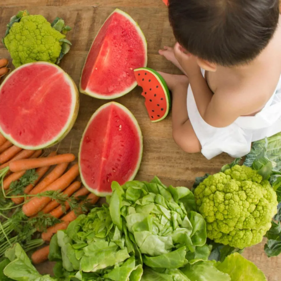 Wally la pastèque en latex d'hévéa