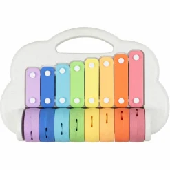 Xylophone à rouleaux arc-en-ciel